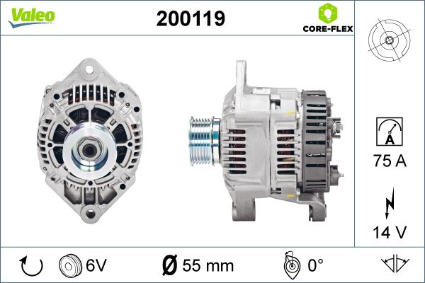 Alternator VALEO 200119