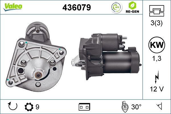 Rozrusznik VALEO 436079