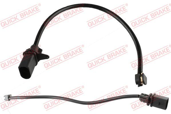Styk ostrzegawczy, zużycie okładzin hamulcowych QUICK BRAKE WS 0486 A