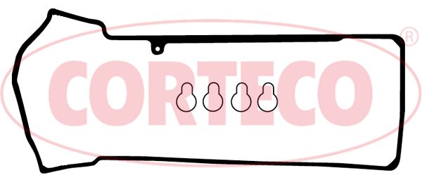 Uszczelka, pokrywa głowicy cylindrów CORTECO 440107H