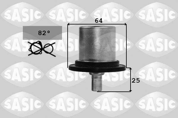 Termostat, płyn chłodzący SASIC 3381731