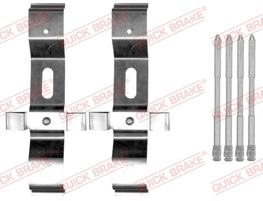 Zestaw akcesoriów, klocki hamulcowe QUICK BRAKE 109-0004