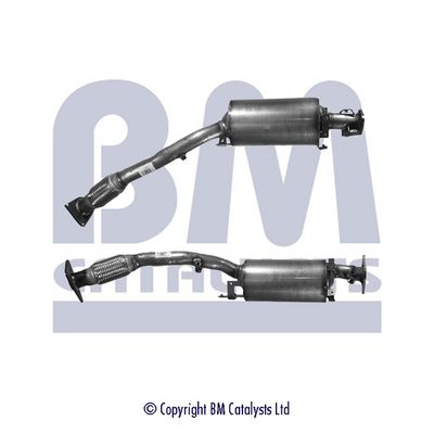 Filtr sadzy / filtr cząstek stałych, układ wydechowy BM CATALYSTS BM11061P
