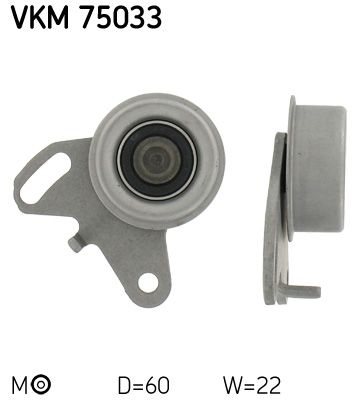 Rolka napinacza, pasek rozrządu SKF VKM 75033
