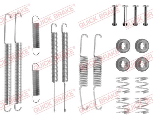 Zestaw akcesoriów, szczęki hamulcowe QUICK BRAKE 105-0609