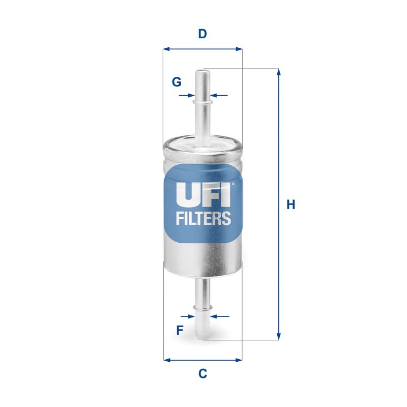 Filtr paliwa UFI 31.740.03