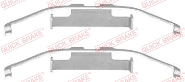 Zestaw akcesoriów, klocki hamulcowe QUICK BRAKE 109-1097