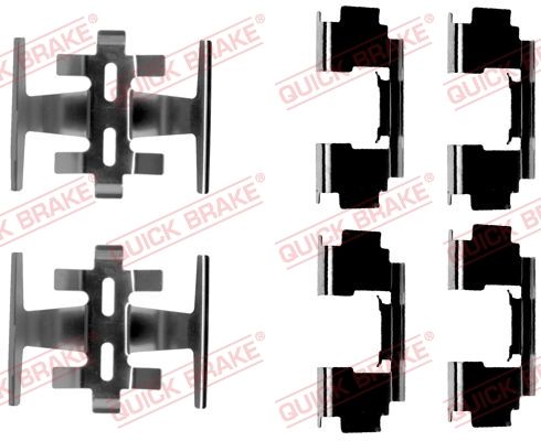 Zestaw akcesoriów, klocki hamulcowe QUICK BRAKE 109-1088