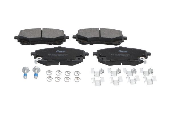 Zestaw klocków hamulcowych, hamulce tarczowe KAVO PARTS KBP-9159