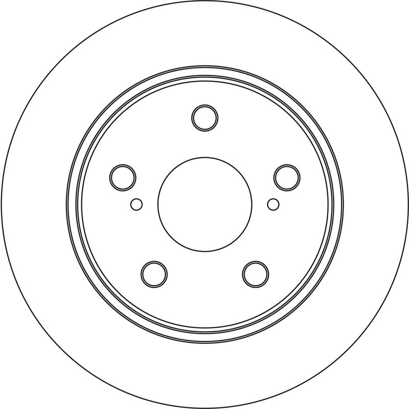 Tarcza hamulcowa TRW DF6732
