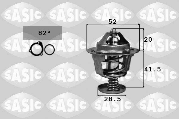Termostat, płyn chłodzący SASIC 3306033