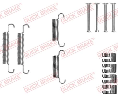 Zestaw akcesoriów, szczęki hamulcowe hamulca postojowego QUICK BRAKE 105-0839