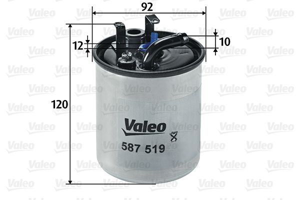 Filtr paliwa VALEO 587519