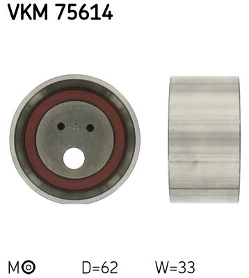 Rolka napinacza, pasek rozrządu SKF VKM 75614