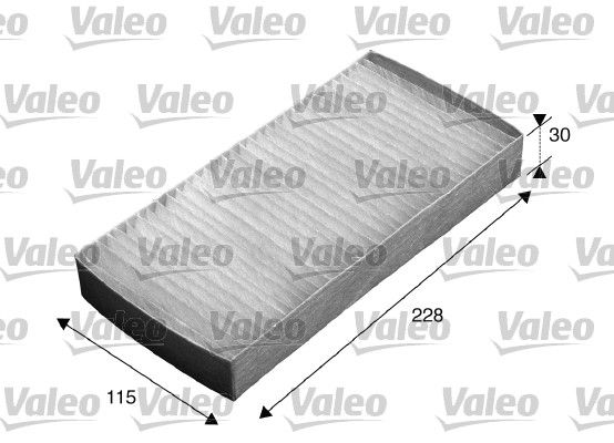 Filtr, wentylacja przestrzeni pasażerskiej VALEO 715534