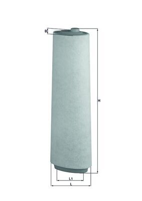 Filtr powietrza KNECHT LX 818