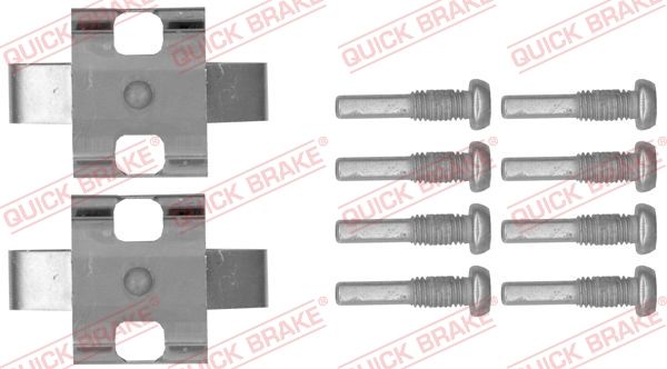 Zestaw akcesoriów, klocki hamulcowe QUICK BRAKE 109-1802