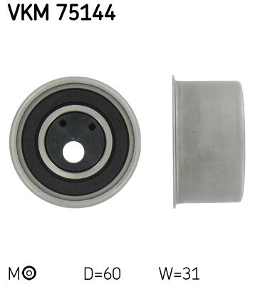 Rolka napinacza, pasek rozrządu SKF vkm 75144