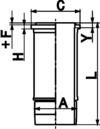 Tuleja cylindrowa KOLBENSCHMIDT 89084110