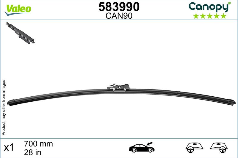 Pióro wycieraczki VALEO 583990