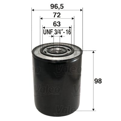 Filtr oleju VALEO 586007
