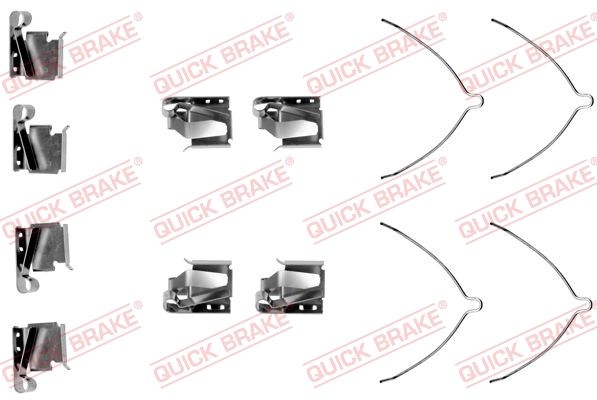 Zestaw akcesoriów, klocki hamulcowe QUICK BRAKE 109-1269