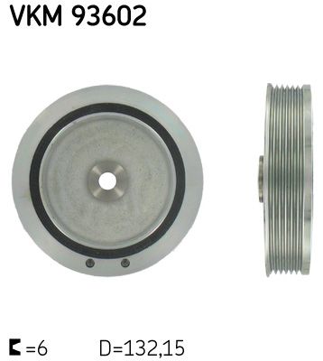 Koło pasowe, wał korbowy SKF VKM93602