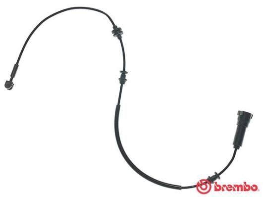 Styk ostrzegawczy, zużycie okładzin hamulcowych BREMBO A 00 251