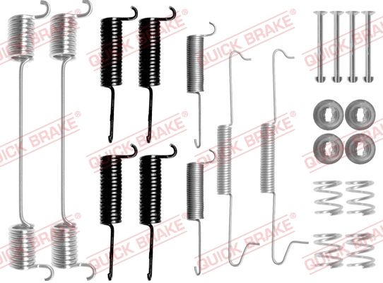 Zestaw akcesoriów, szczęki hamulcowe QUICK BRAKE 105-0648