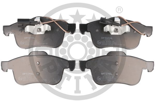Zestaw klocków hamulcowych, hamulce tarczowe OPTIMAL BP-12319