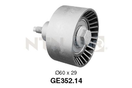 rolka kierunkowa / prowadząca, pasek rozrządu SNR GE352.14