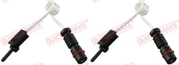 Styk ostrzegawczy, zużycie okładzin hamulcowych QUICK BRAKE WS 0183 A