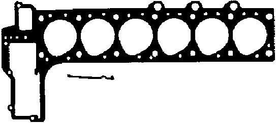 Uszczelka, głowica cylindrów CORTECO 414627P
