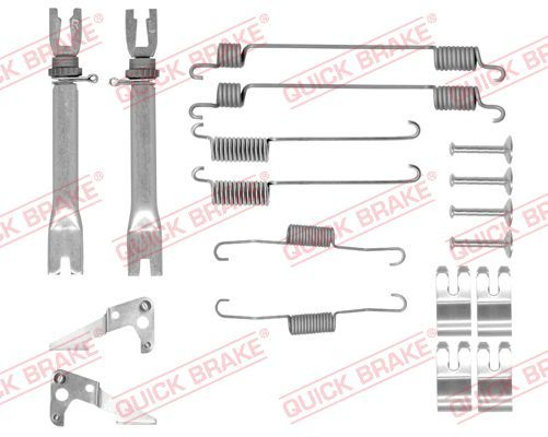Zestaw akcesoriów, szczęki hamulcowe QUICK BRAKE 105-0030S