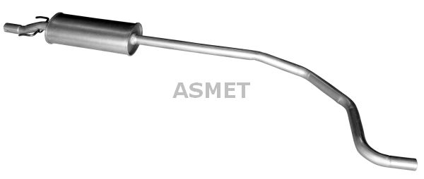 Tłumik środkowy ASMET 05.267