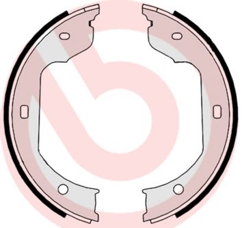 Zestaw szczęk hamulcowych, hamulec postojowy BREMBO S 06 511