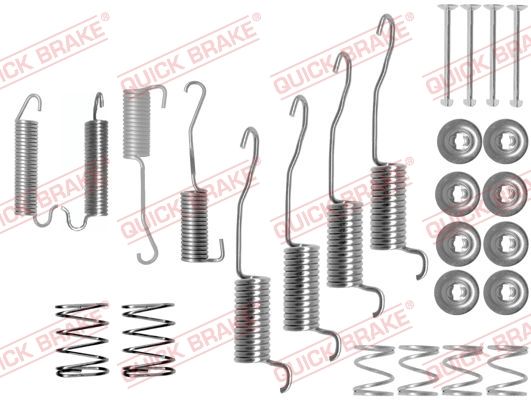 Zestaw akcesoriów, szczęki hamulcowe QUICK BRAKE 105-0776