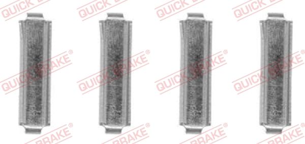 Zestaw akcesoriów, klocki hamulcowe QUICK BRAKE 109-1771