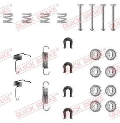 Zestaw akcesoriów, szczęki hamulcowe QUICK BRAKE 105-0655