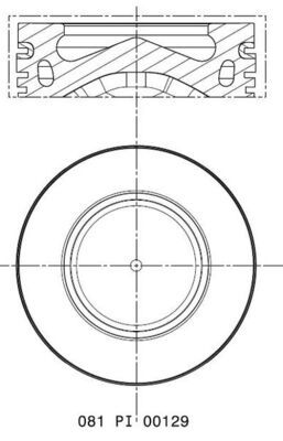 Tłok MAHLE 081PI00129002