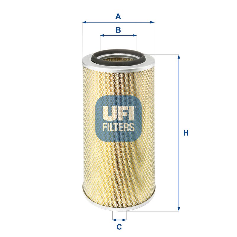 Filtr powietrza UFI 27.802.00