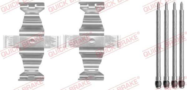 Zestaw akcesoriów, klocki hamulcowe QUICK BRAKE 109-1643