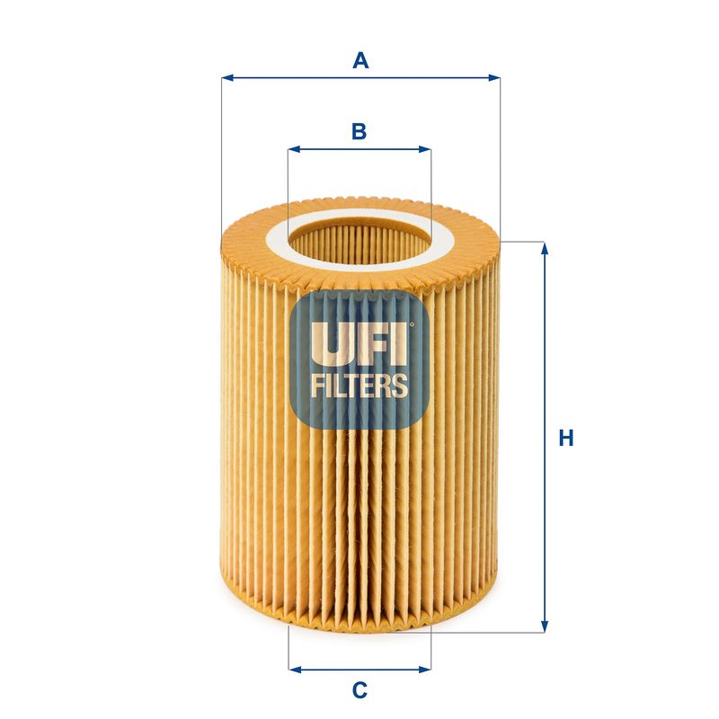 Filtr oleju UFI 25.004.00