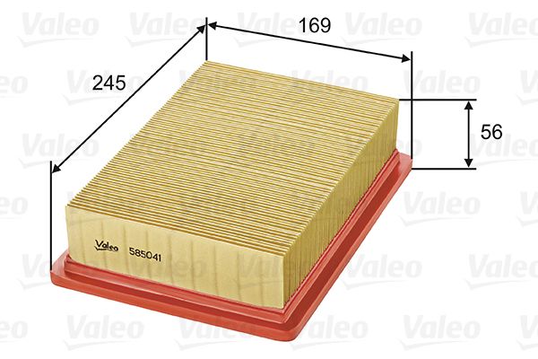 Filtr powietrza VALEO 585041