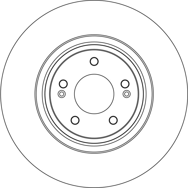 Tarcza hamulcowa TRW DF6538S