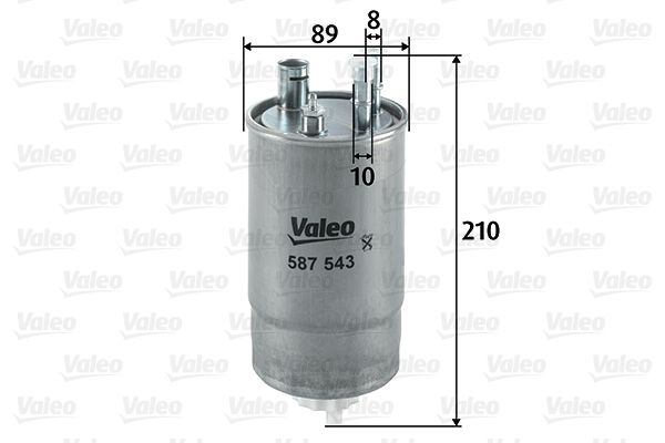 Filtr paliwa VALEO 587543