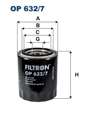 Filtr oleju FILTRON op 632/7
