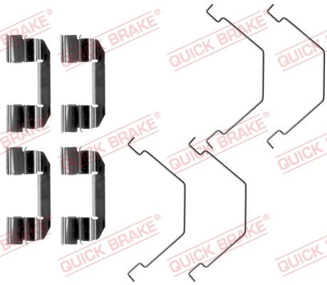 Zestaw akcesoriów, klocki hamulcowe QUICK BRAKE 109-1292