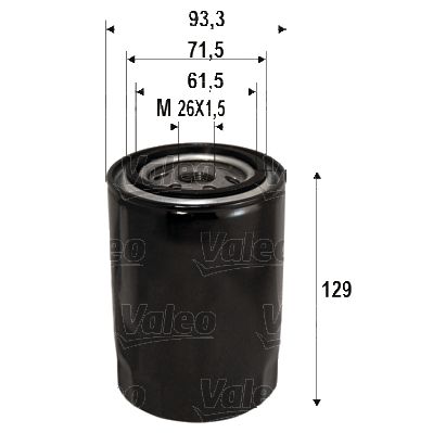 Filtr oleju VALEO 586095