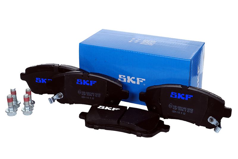 Zestaw klocków hamulcowych, hamulce tarczowe SKF VKBP 80096 A